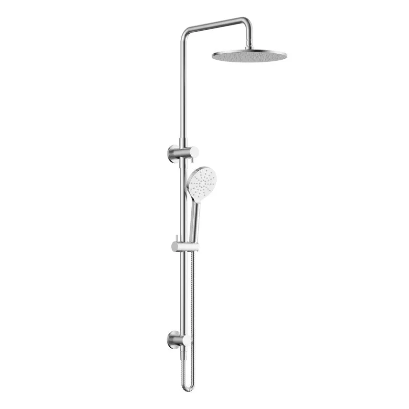 Star Luxury Shower Column Set Brushed Chrome thumbnail 3