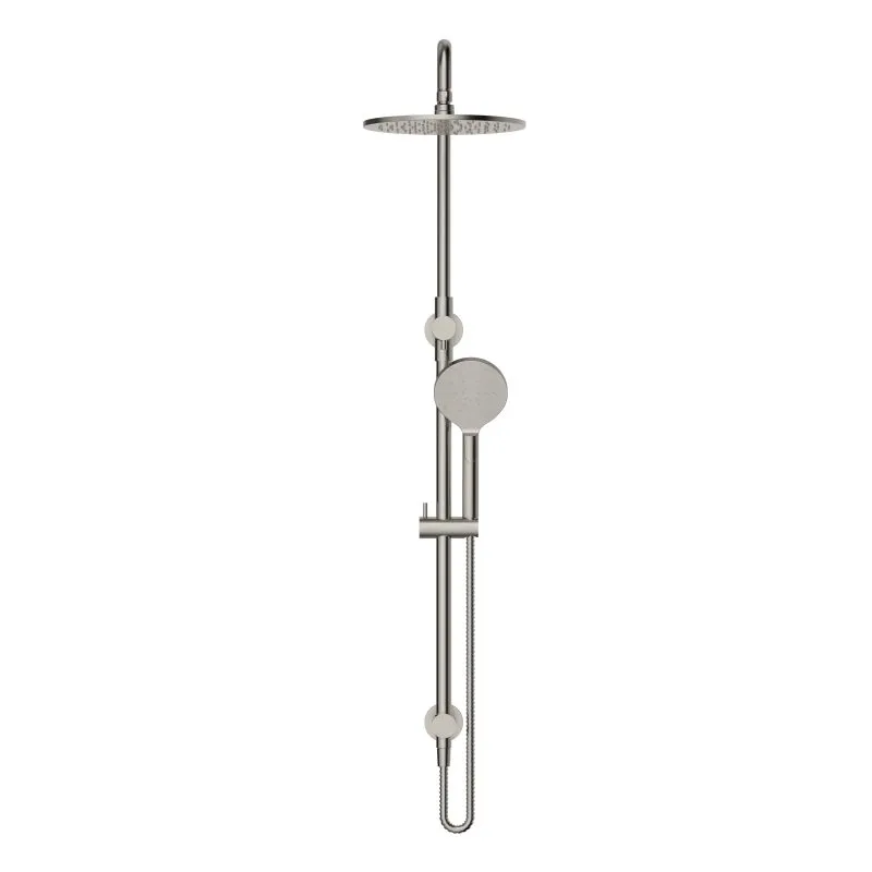 Star Luxury Shower Column Set Brushed Nickel