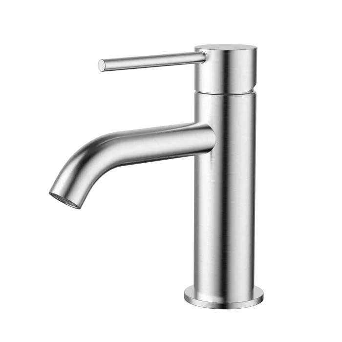 Star Mini Basin Mixer
Curved Spout Electroplated
Brushed Chrome
