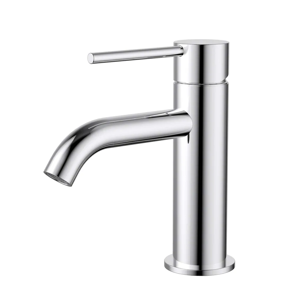 Star Mini Basin Mixer
Curved Spout Electroplated Chrome
