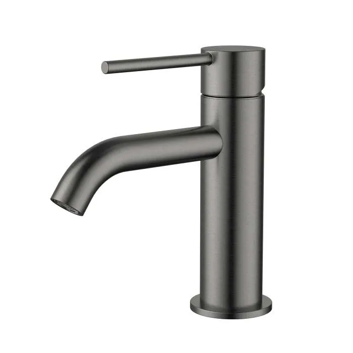 Star Mini Basin Mixer
Curved Spout Electroplated
Gunmetal