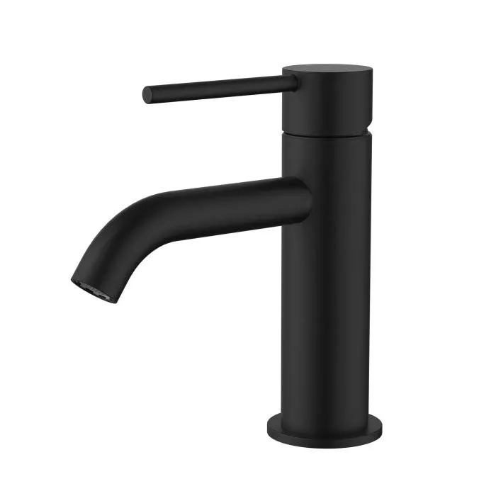 Star Mini Basin Mixer
Curved Spout Electroplated
Matt Black