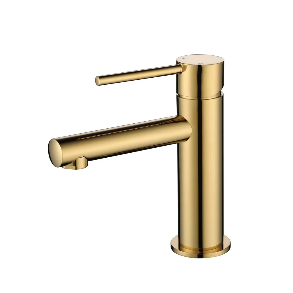 Star Mini Basin Mixer PVD
Polished Brass