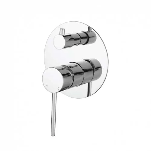 Star Mini Diverter Shower Mixer Electroplated Chrome