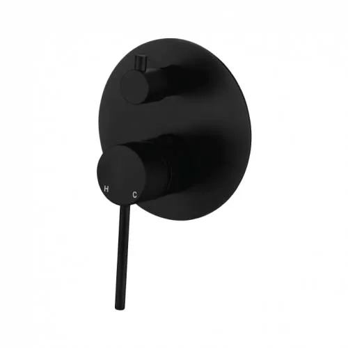Star Mini Diverter Shower Mixer Electroplated
Matt Black