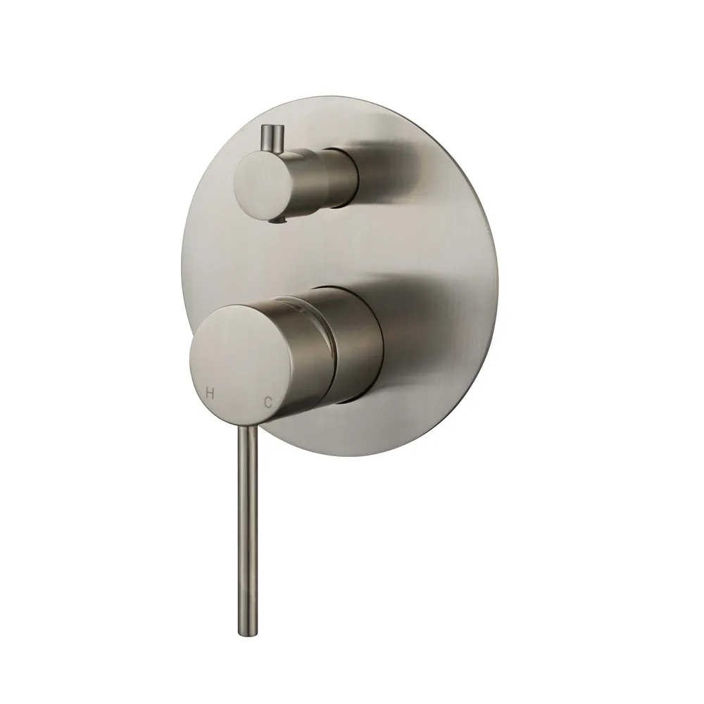 Star Mini Diverter Shower Mixer PVD
Brushed Nickel