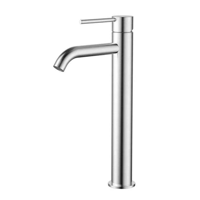 Star Mini High Rise Basin Mixer
Curved Spout Electroplated
Brushed Chrome