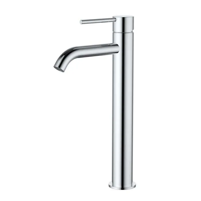 Star Mini High Rise Basin Mixer
Curved Spout Electroplated Chrome