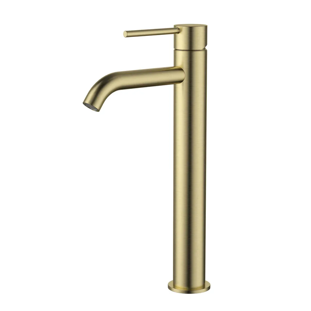 Star Mini High Rise Basin Mixer
Curved Spout PVD
Brushed Bronze