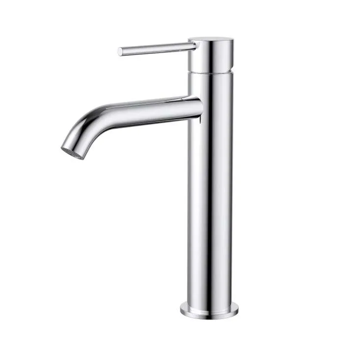 Star Mini Mid Rise Basin Mixer
Curved Spout Electroplated Chrome