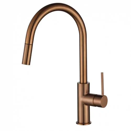 Star Mini Pull Out Kitchen Mixer Electroplated Chrome