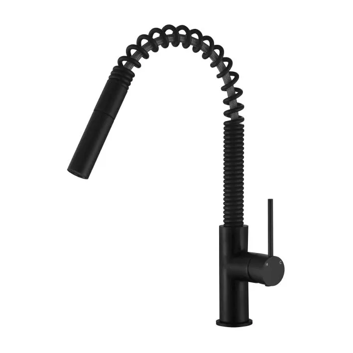 Star Mini Spring Kitchen Mixer Electroplated
Matt Black
