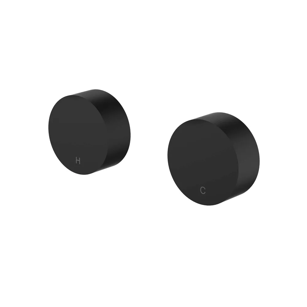 Star Mini Wall Top Assemblies Round Electroplated
Matt Black