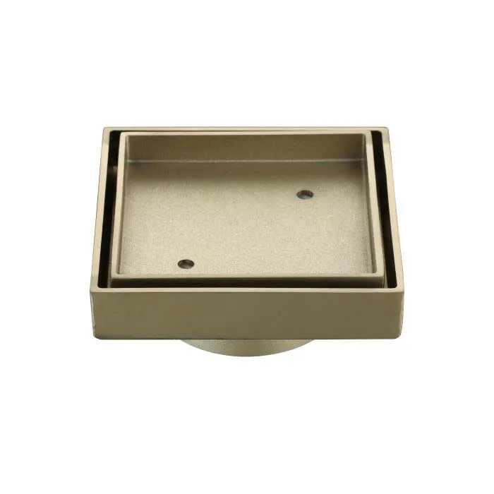 Tile Insert 115Mm/75Mm Outlet PVDBrushed Bronze