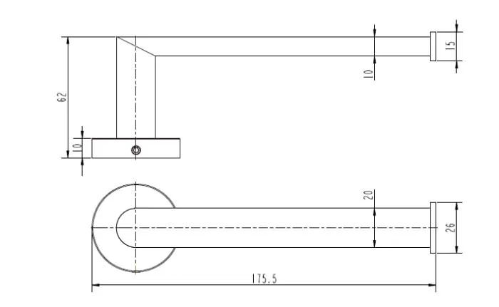 Toilet Paper Holder Electroplated Chrome thumbnail 2