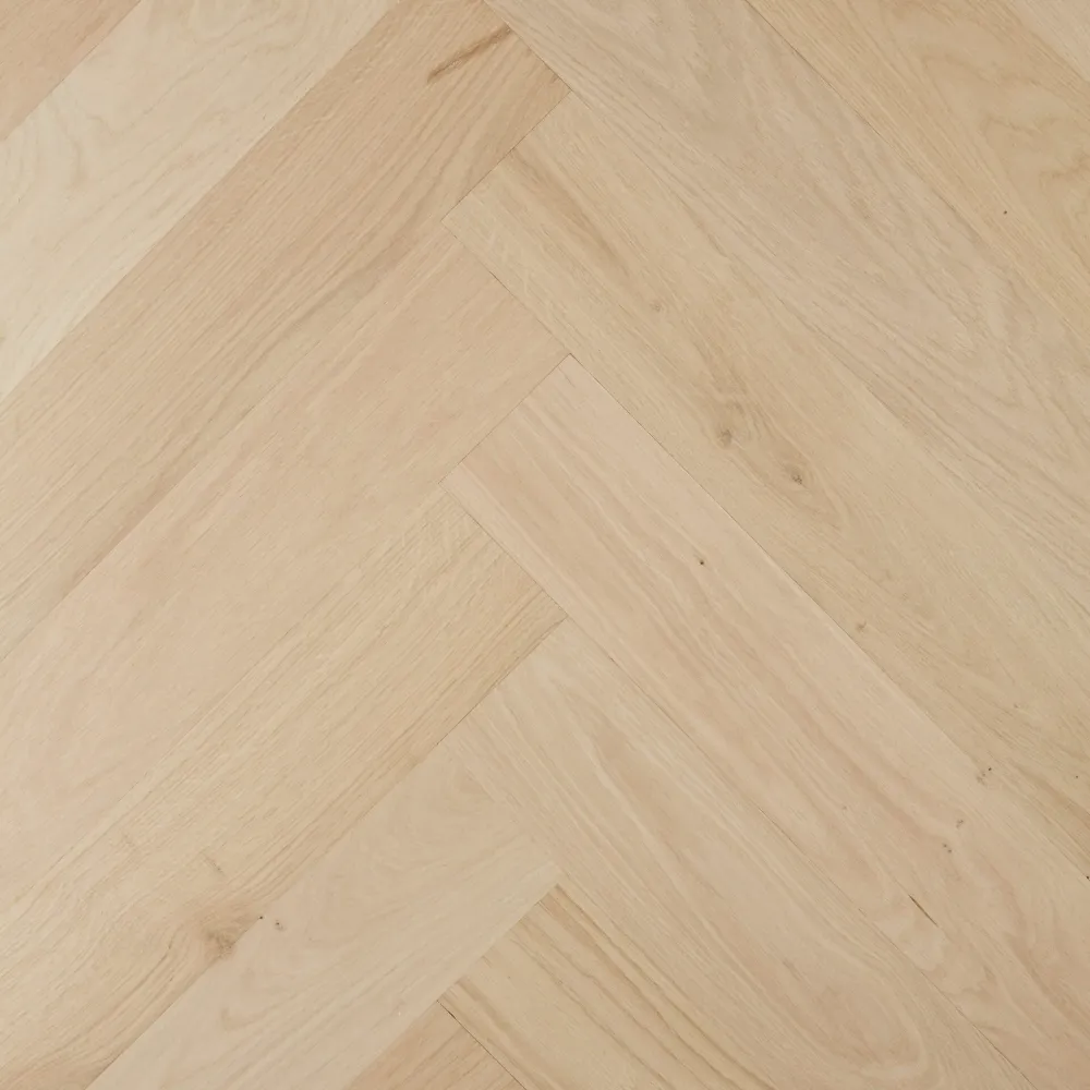 D-Mar Oak Parquetry 21/6mm T&G Herringbone Raw