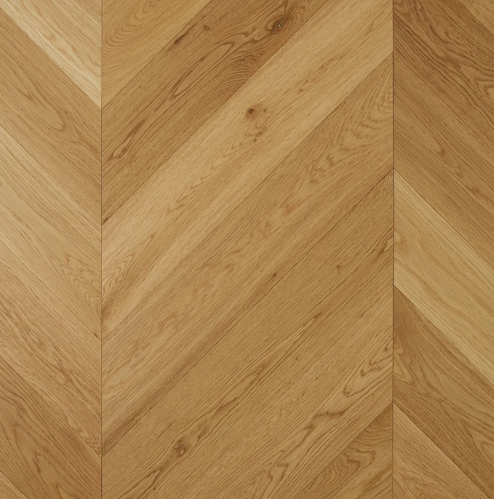 De Marque Oak Parquetry T&G Chevron EU Latte