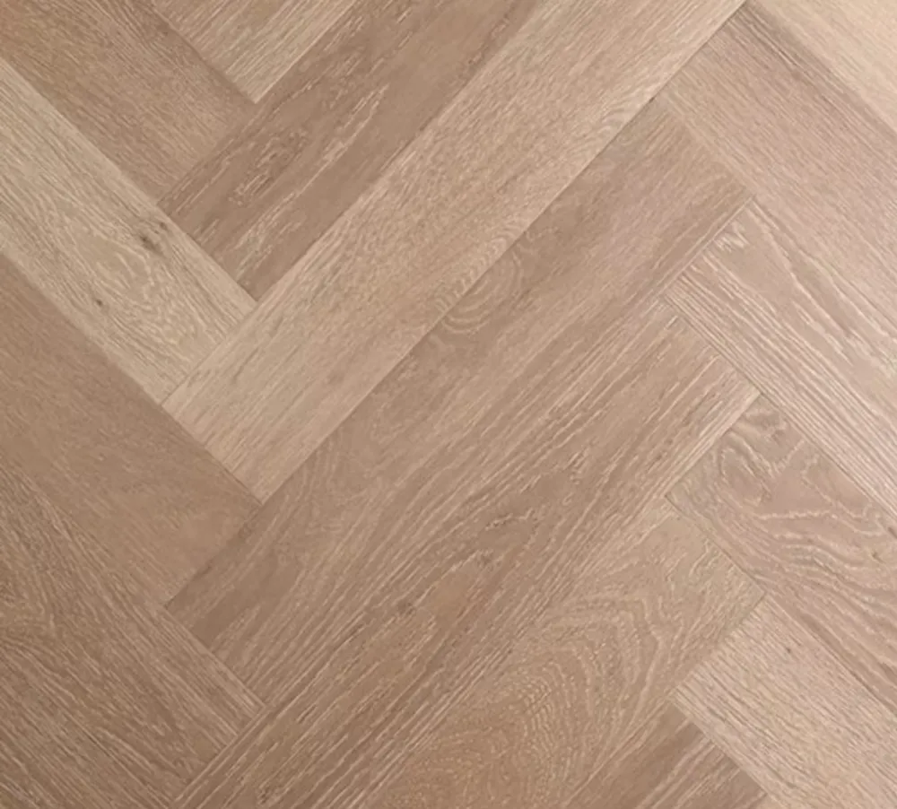 De Marque Oak Parquetry T&G Herringbone Reisling