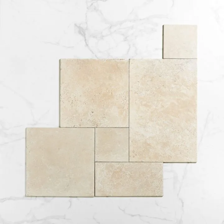 Aquitaine Beige Matt French Pattern