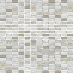 Boheme White Glass S-Mosaics