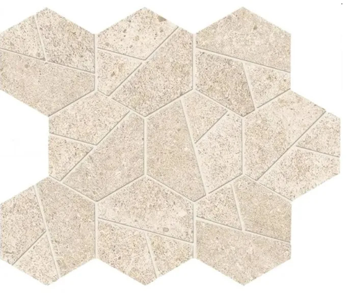 Boost Stone Ivory Hexagon