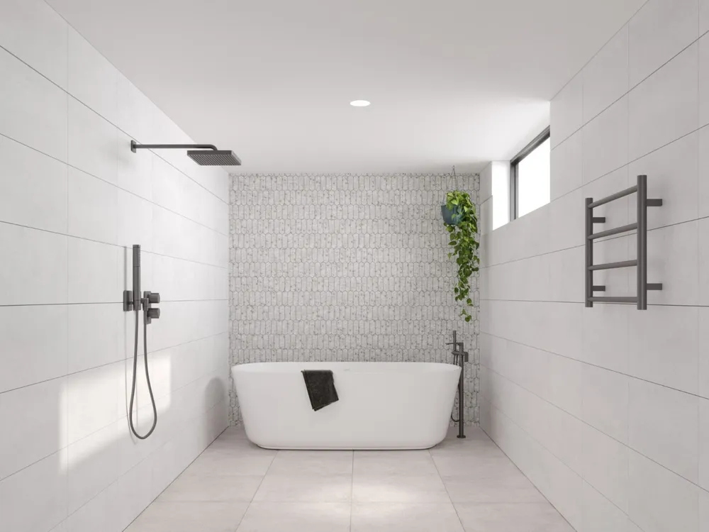 Ceppo Stone Light Picket Mosaic SurfaceTec thumbnail 2
