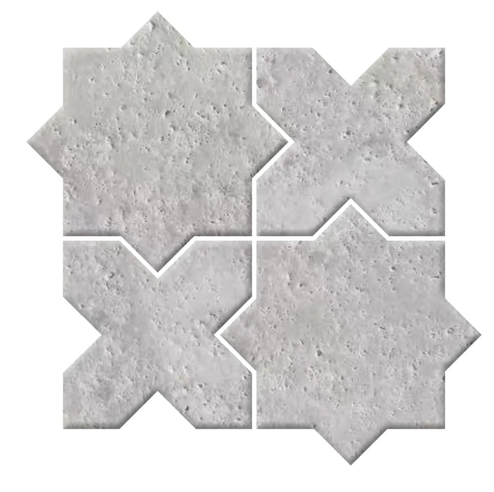 Coastal Silver Chip Size 104x104 mm Sheet Size 243x243x8mm
