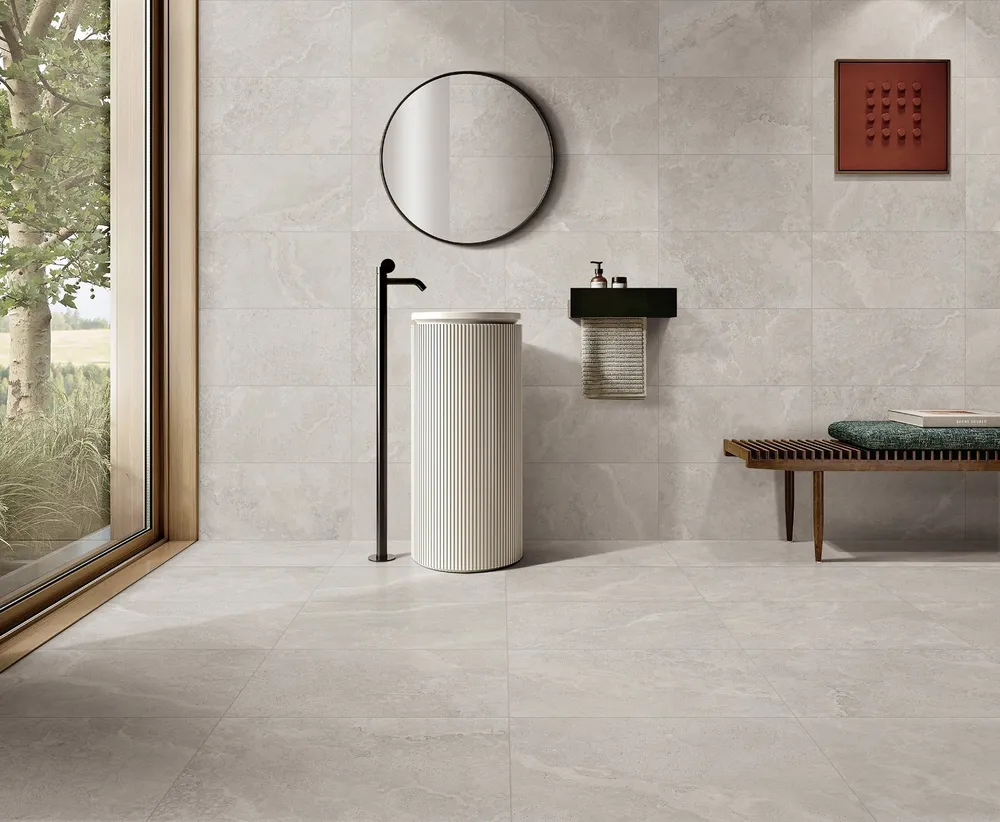 Crown Travertine Silver Matt thumbnail 2