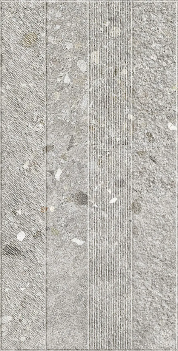 Dawn Silver 3D Textured Matt