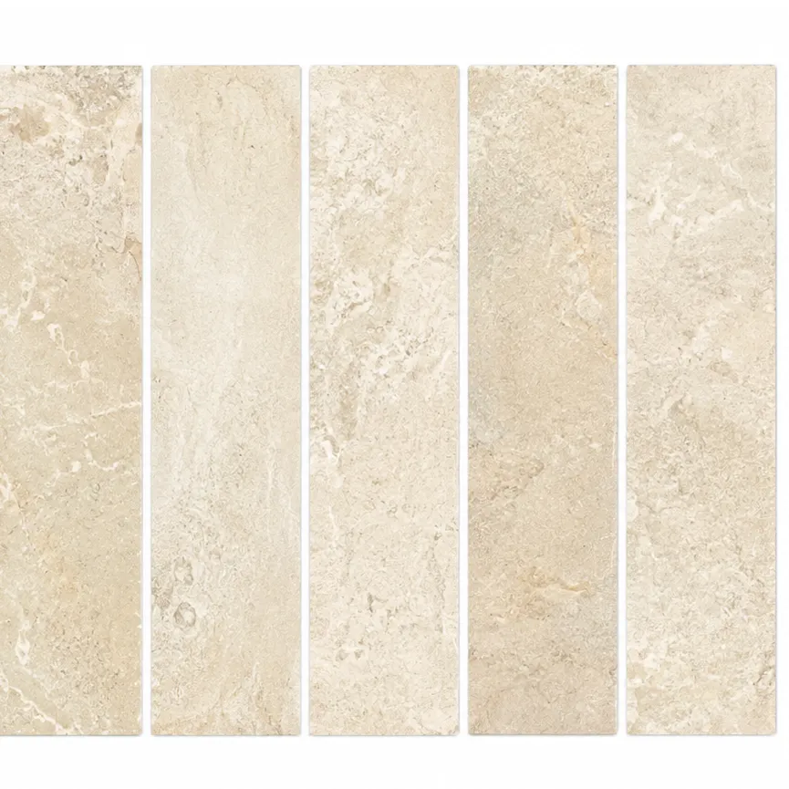 French Limestone Ivory Tumbled Edge