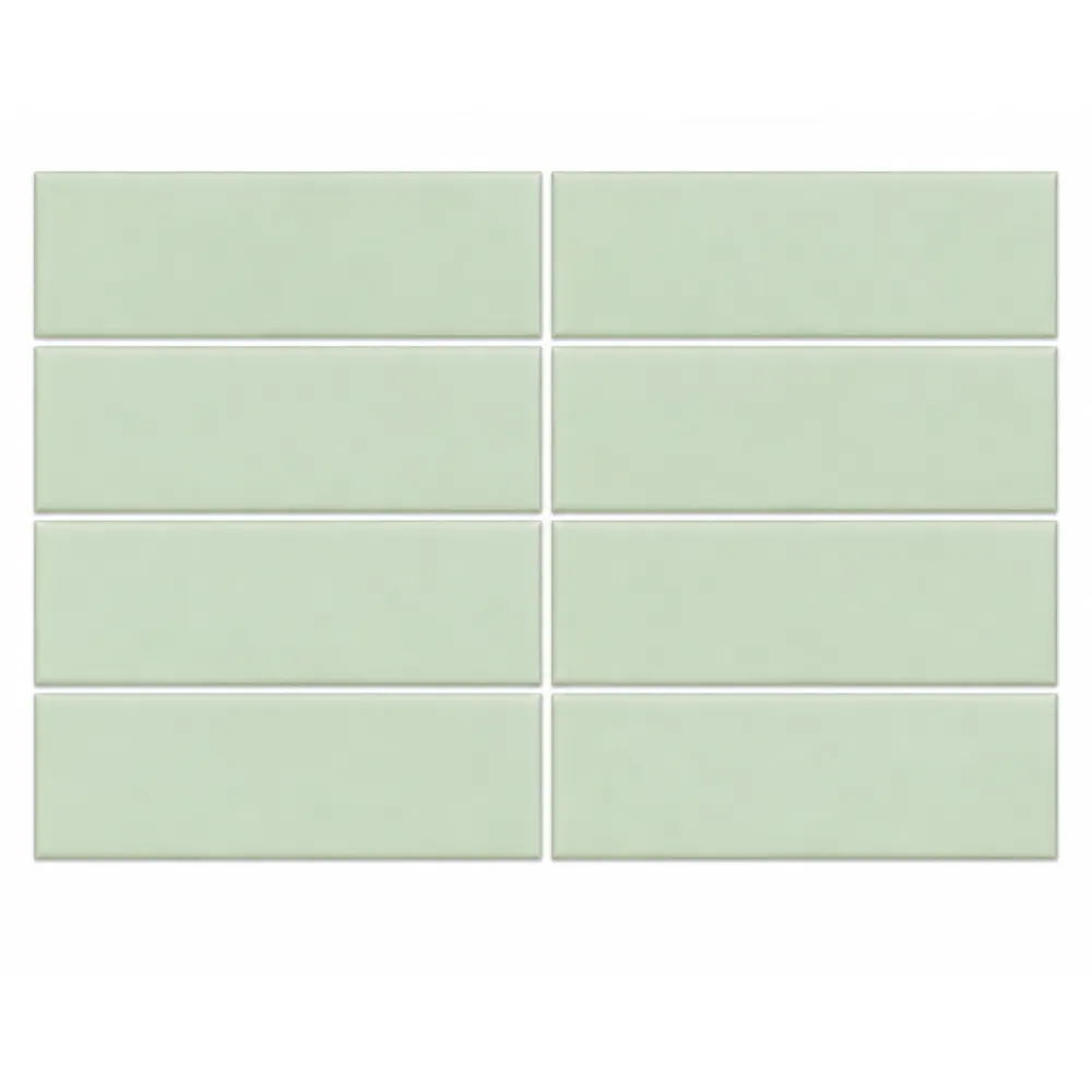 W-Hamilton Green Wavy Satin