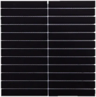 Kit Kat Black Satin Chip Size 22x145x6mm Sheet Size 300x296mm
