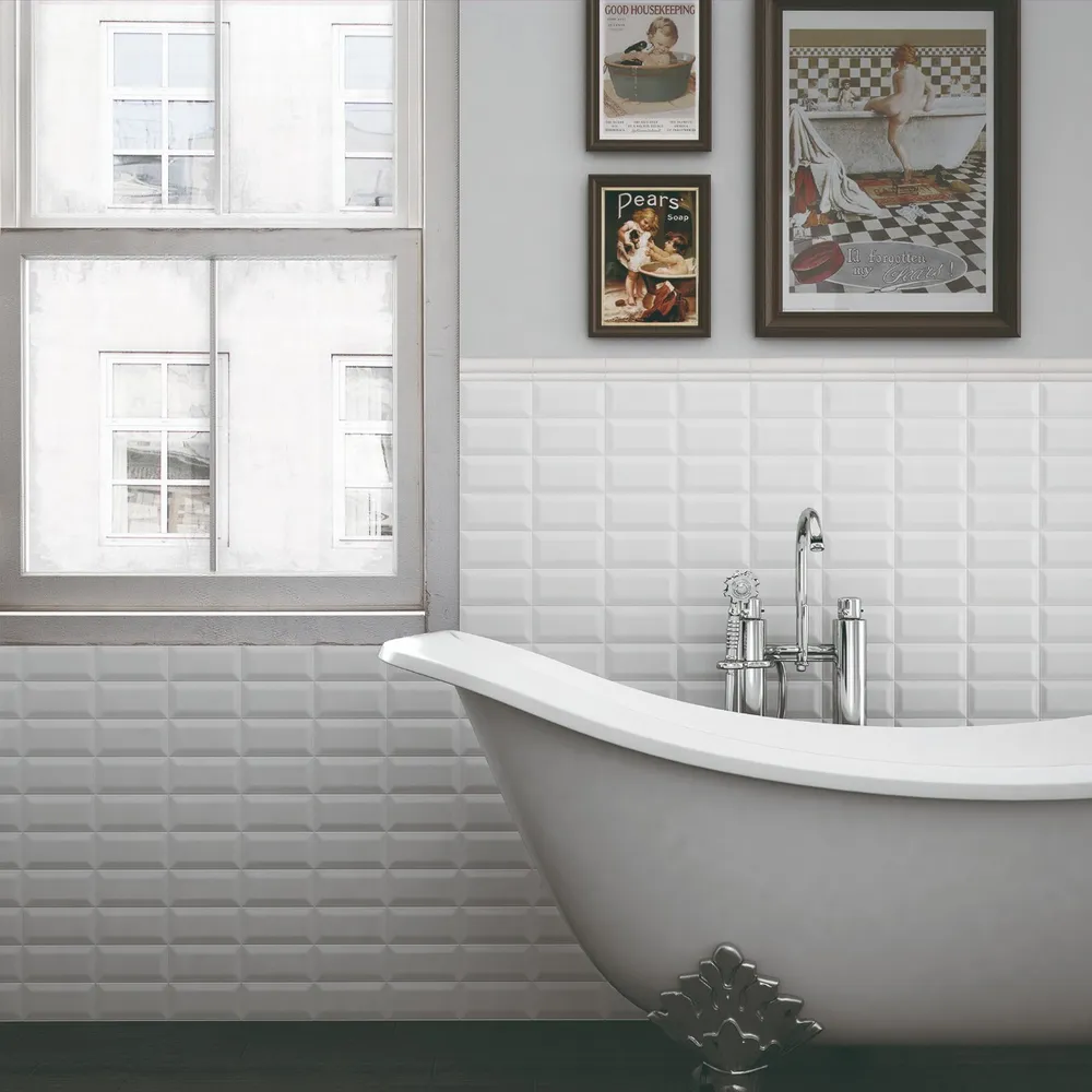 London Beveled White Gloss thumbnail 2