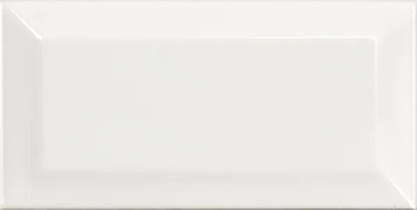London Beveled White Matt