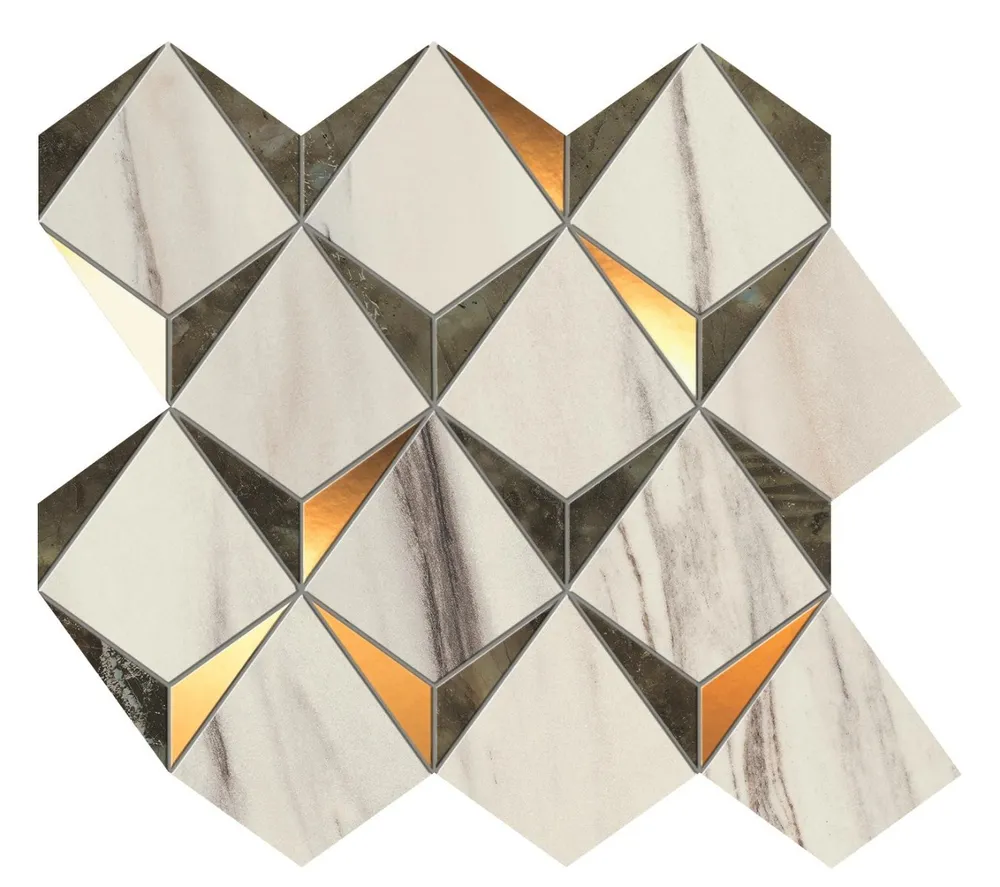 Marvel Dream Bianco-Green DiamondMosaic