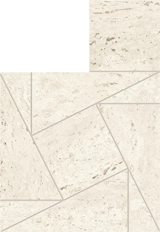 Marvel Travertine Mosaico Tessellation