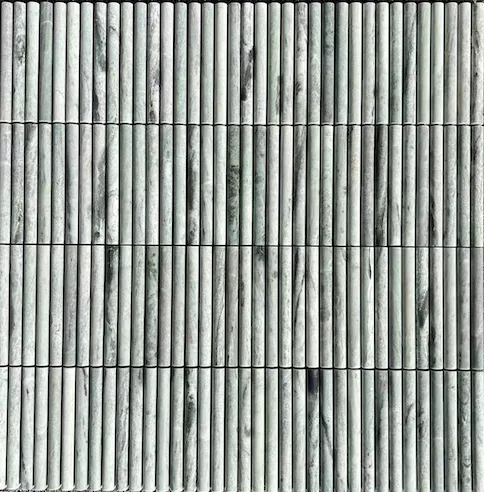 Mini Bamboo Amazonica Honed Chip Size 15x150x15mm Sheet Size 305x305x15mm