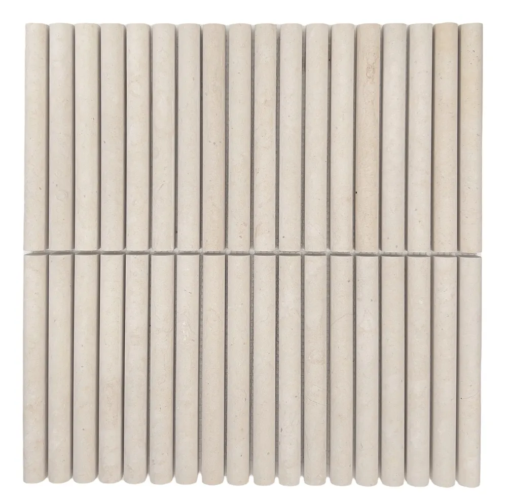Mini Bamboo Utica Honed Chip Size 15x151x15mm Sheet Size 305x305