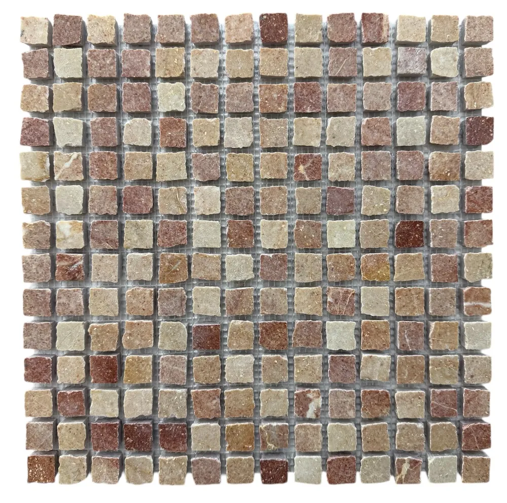 Mini Split Rosa Murcia Mosaic Honed
