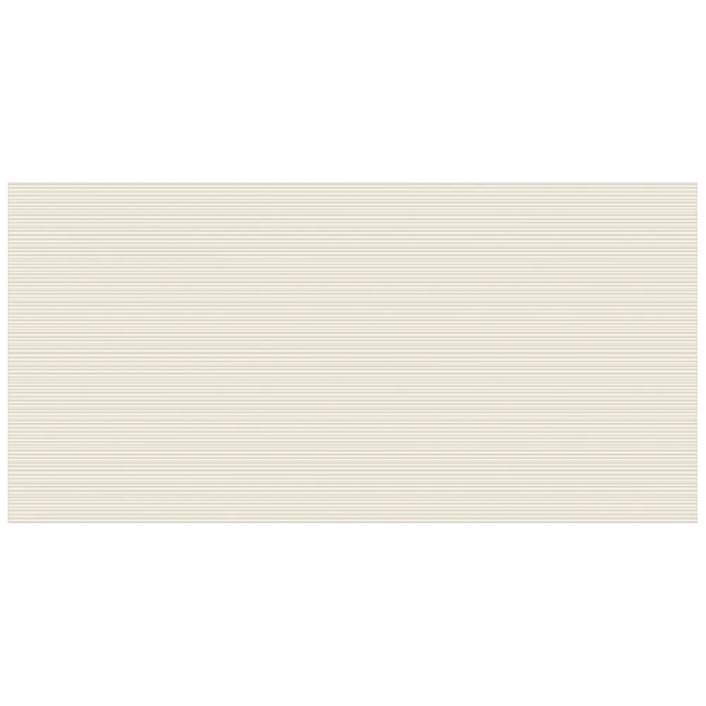 Minimal 3D Ribbed Vanilla Honed