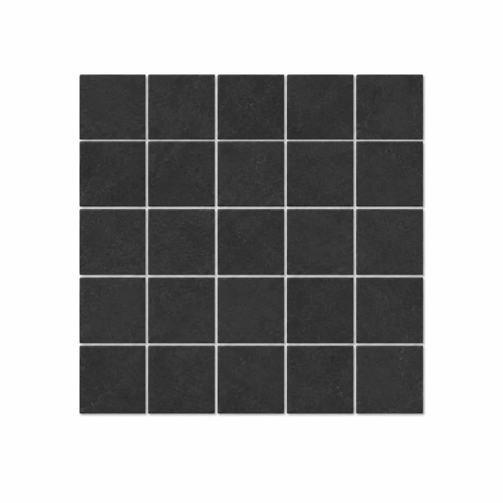 Pietra Black Matt Square Mosaic