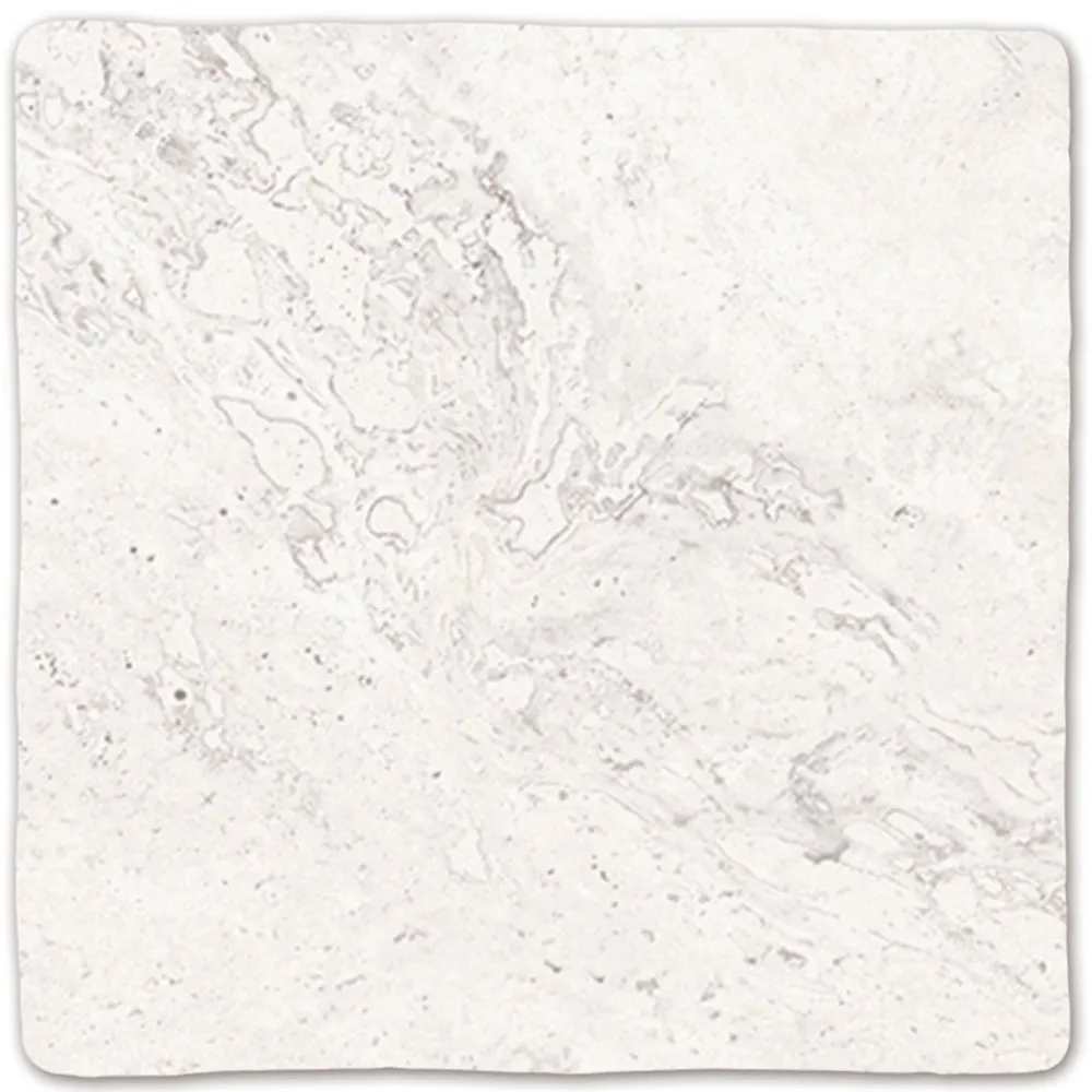 Santa Monica White Tumbled Edge