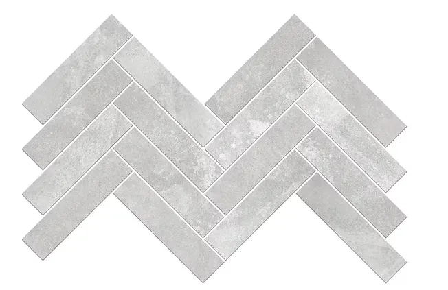 Soul Grey Matt Herringbone