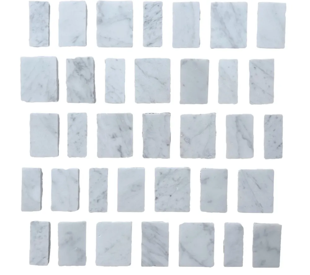 Split Carrara Honed 10mm Joint