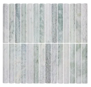 Stone Sticks Mint Green Mosaics