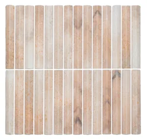 Stone Sticks Rosa Honed Mosaics