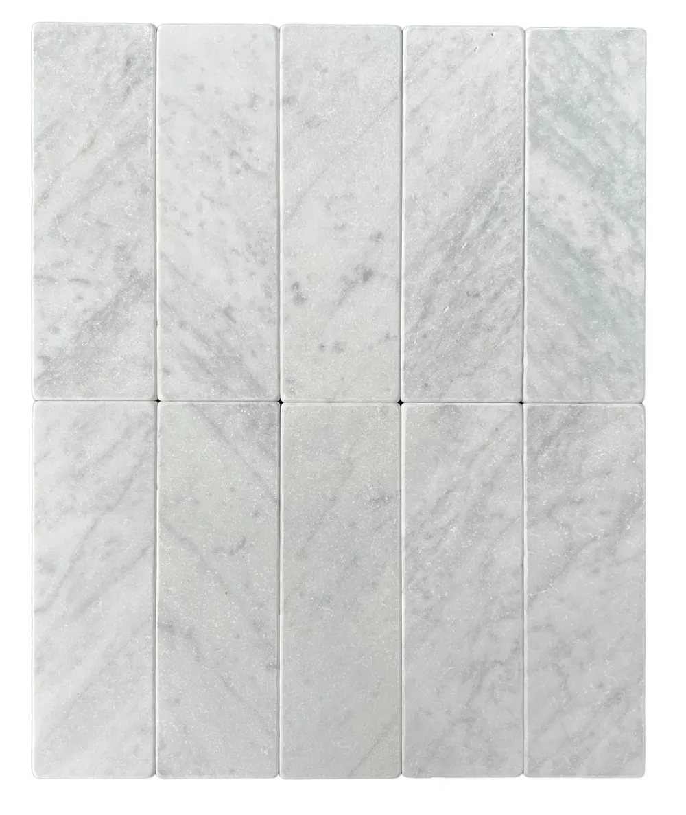 Subway Carrara Tumbled 200x65x10mm