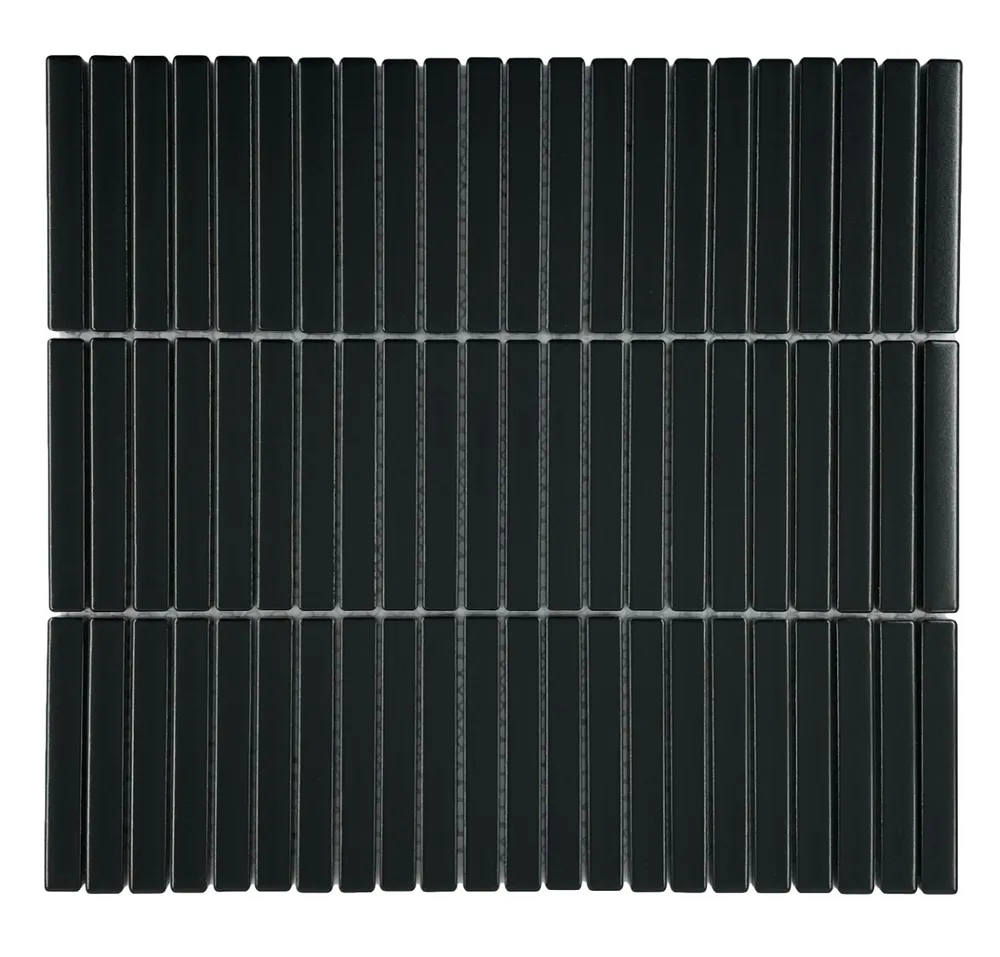 Vintage Stack Black Matt Chip Size 12x92x8mm Sheet Size 282x308