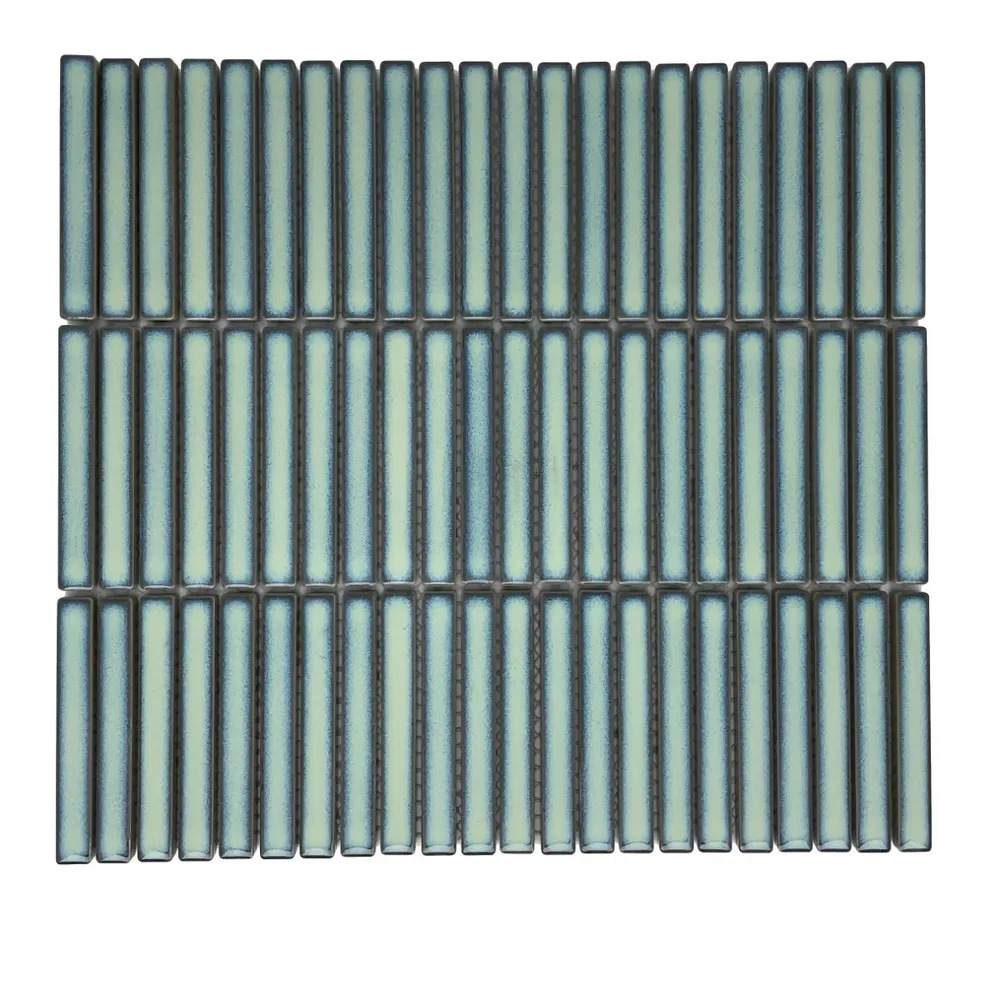 Vintage Stack Sage Gloss Green Chip Size: 12x92mm Sheet Size:282x308mm